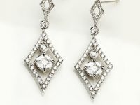 鑽石耳墜